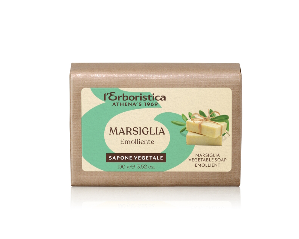 Erboristica Mýdlo marseillské tuhé rostlinné 100 g Erboristica