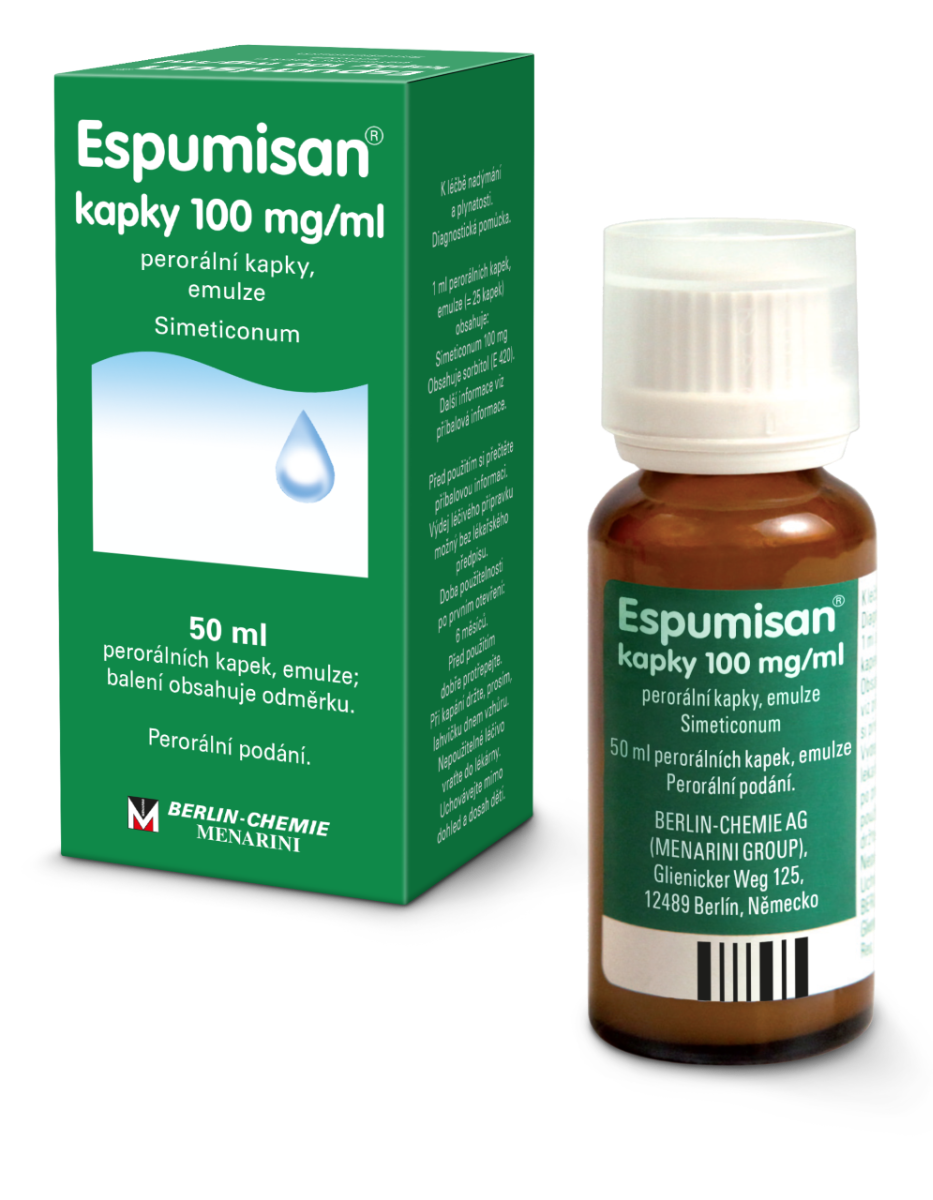 Espumisan 100 mg/ml kapky 50 ml Espumisan
