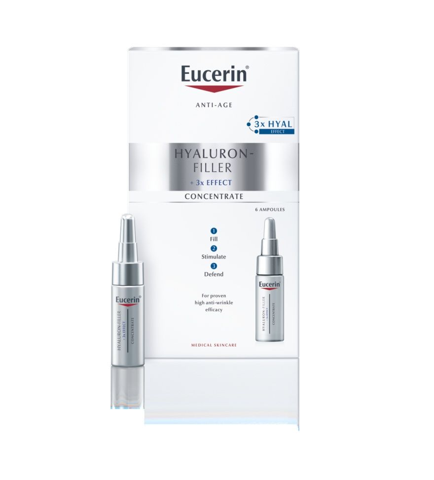 Eucerin Hyaluron-Filler + 3x Effect sérum proti vráskám 6x5 ml Eucerin