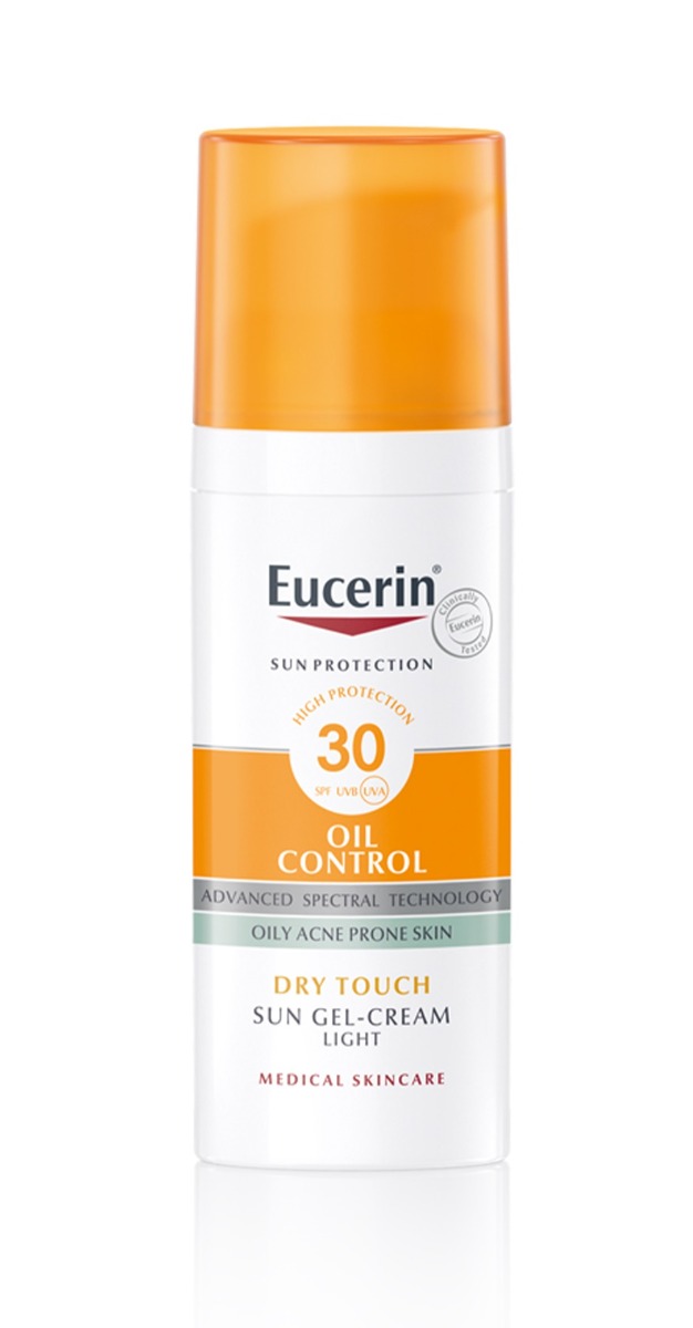 Eucerin Oil Control SPF30 ochranný krémový gel na obličej 50 ml Eucerin