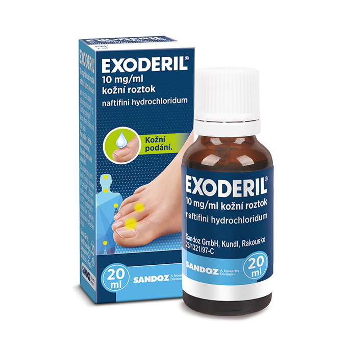 Exoderil kožní roztok 20 ml Exoderil