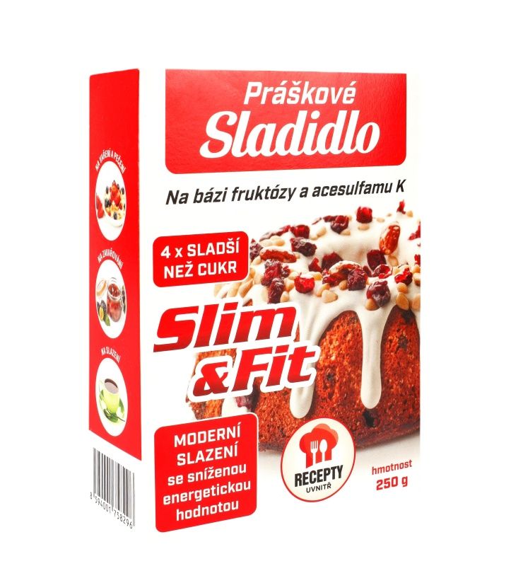 FAN sladidla Práškové stolní sladidlo na bázi acesulfamu K 250 g FAN sladidla