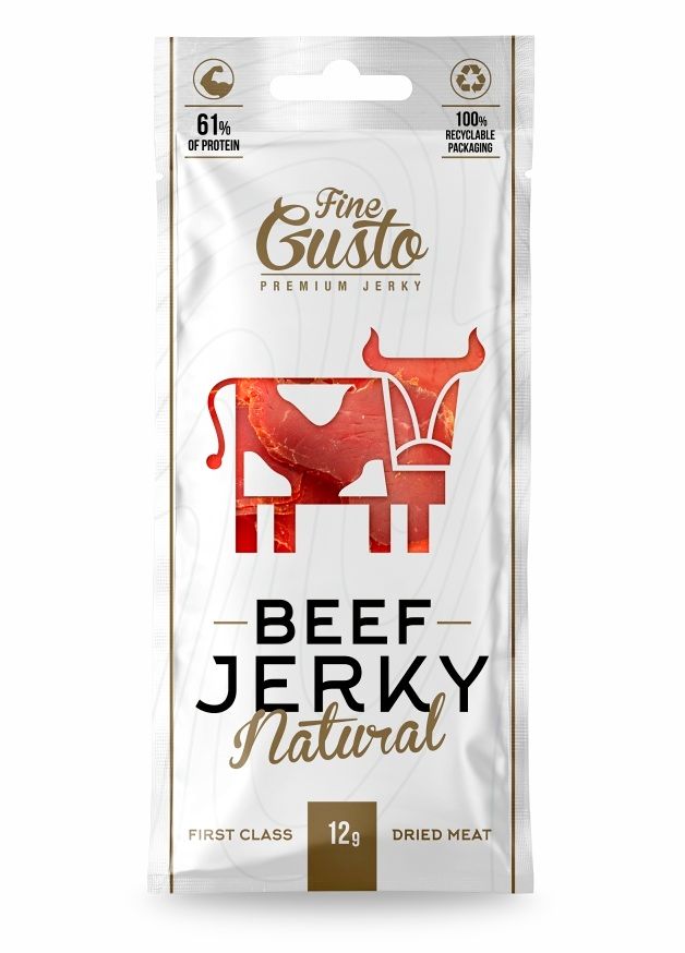 Fine Gusto Hovězí jerky 12 g Fine Gusto