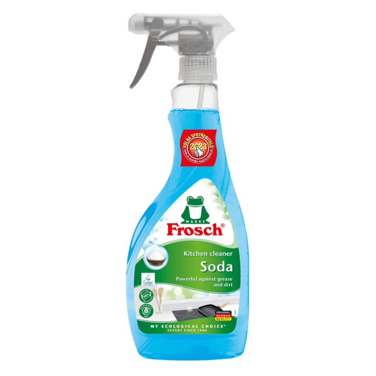 Frosch Čistič na kuchyně s přírodní sodou EKO 500 ml Frosch