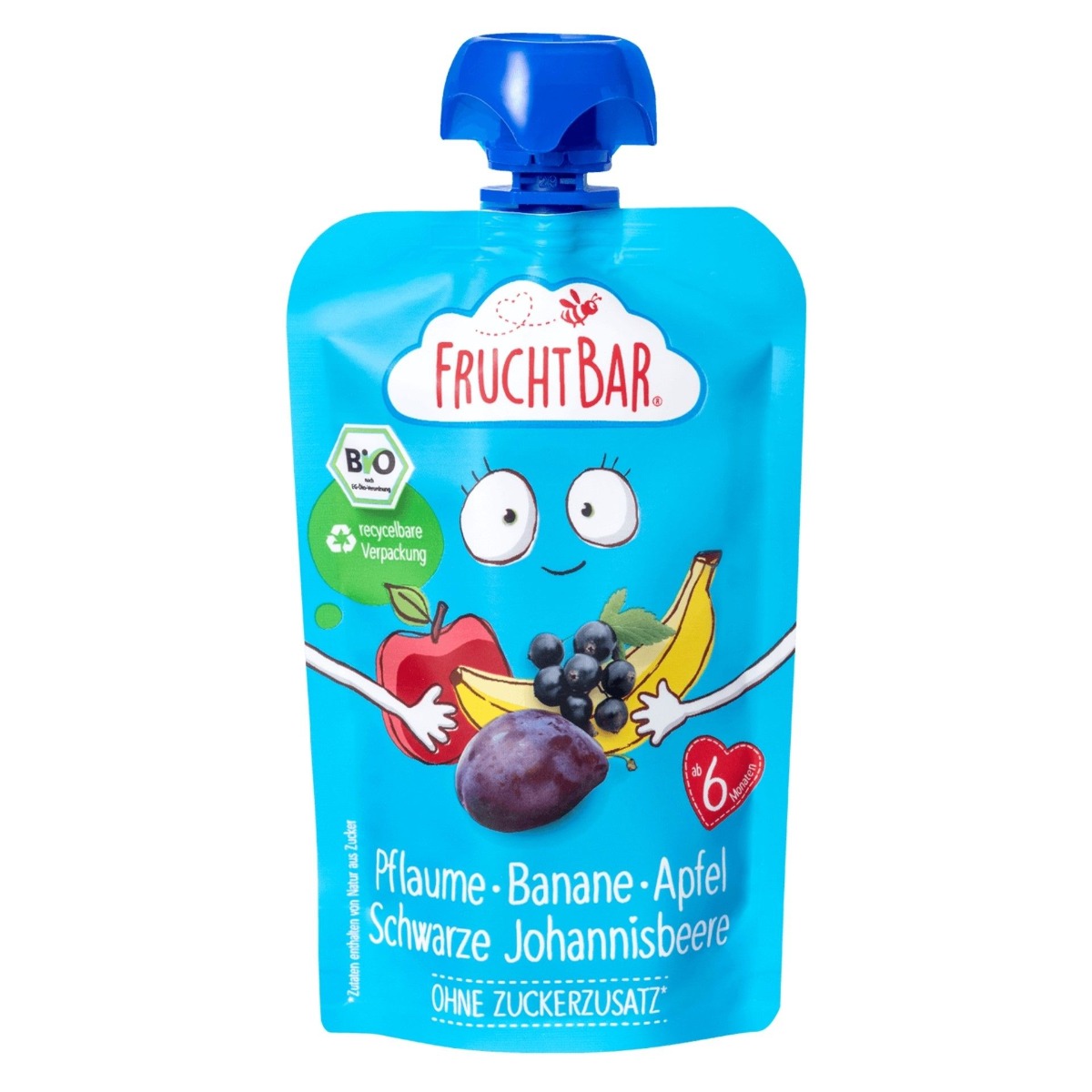 FruchtBar BIO Ovocná kapsička s jablkem