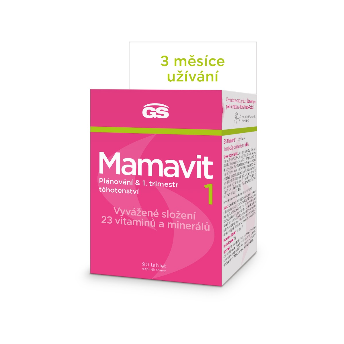 GS Mamavit 1 Plánování a 1. trimestr 90 tablet GS