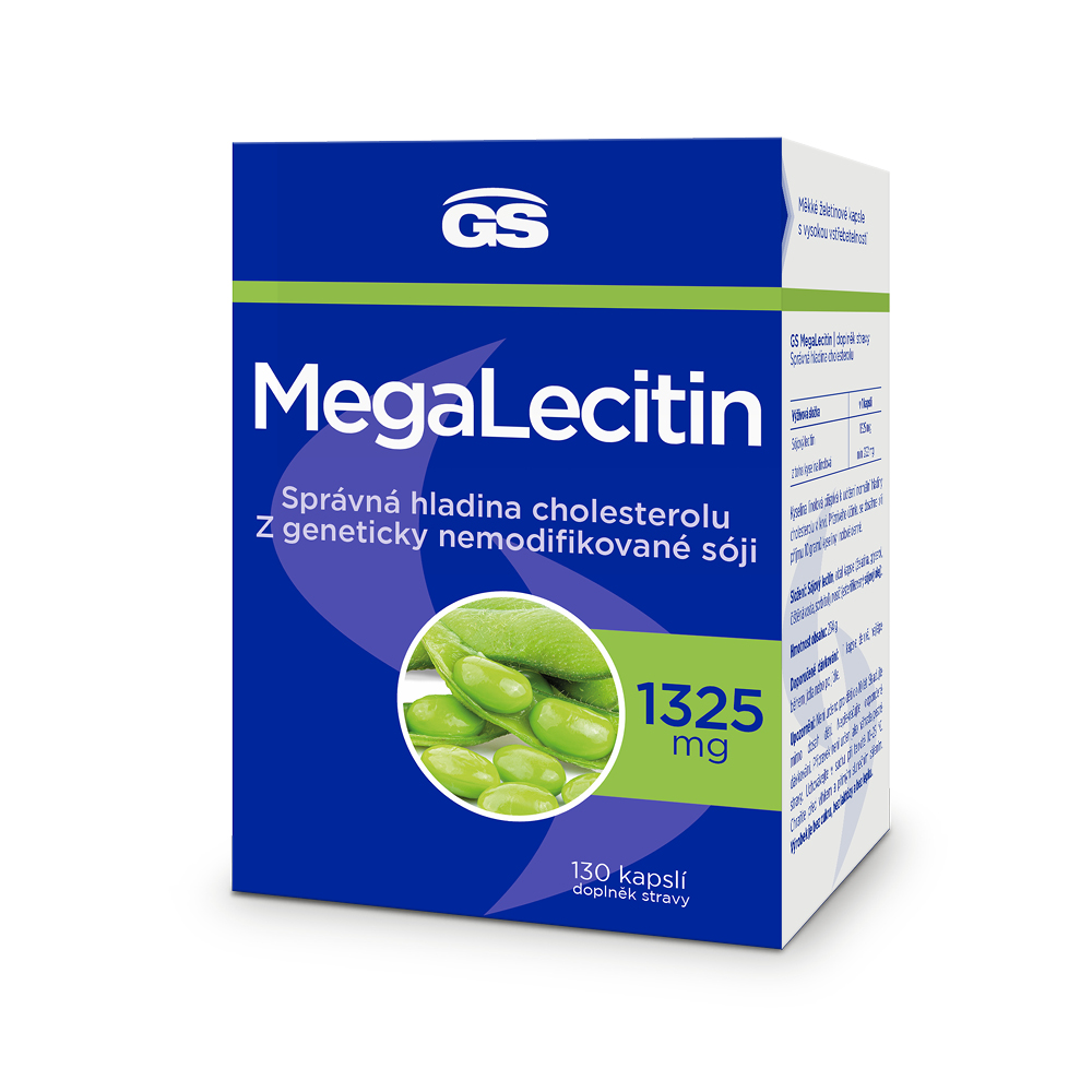 GS Megalecitin 1325 mg 130 kapslí GS