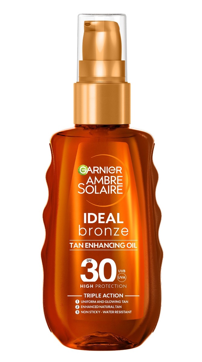 Garnier Ambre Solaire Ideal Bronze SPF 30 opalovací olej 150 ml Garnier