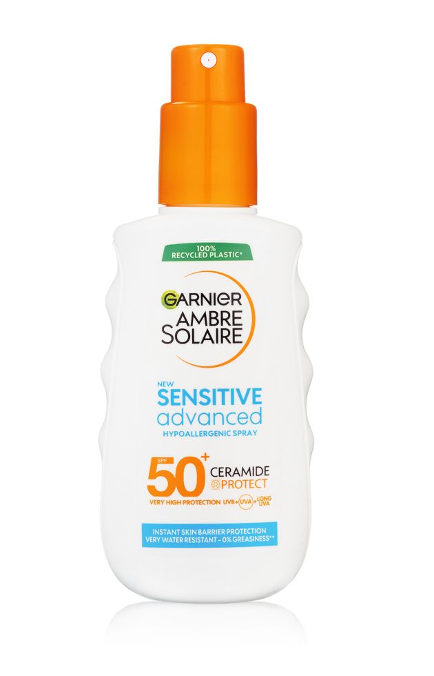 Garnier Ambre Solaire Sensitive Advanced SPF50+ sprej 150 ml Garnier
