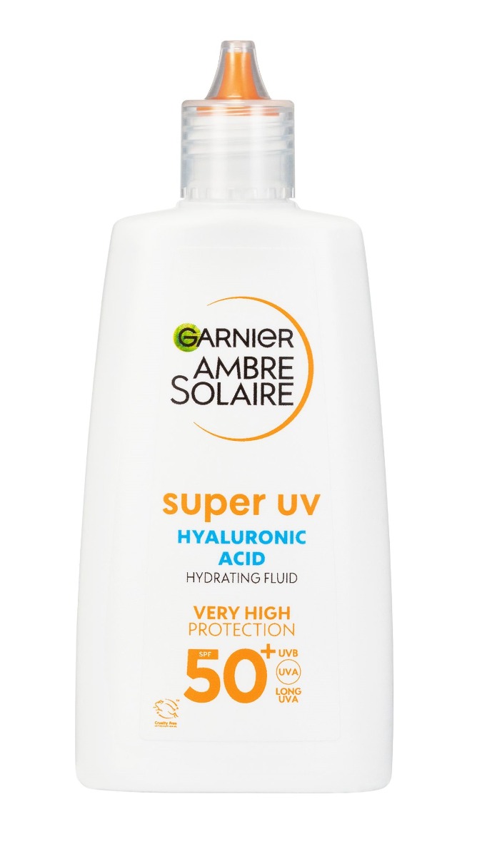 Garnier Ambre Solaire Super UV SPF50+ pleťové fluidum proti pigmentovým skvrnám 40 ml Garnier