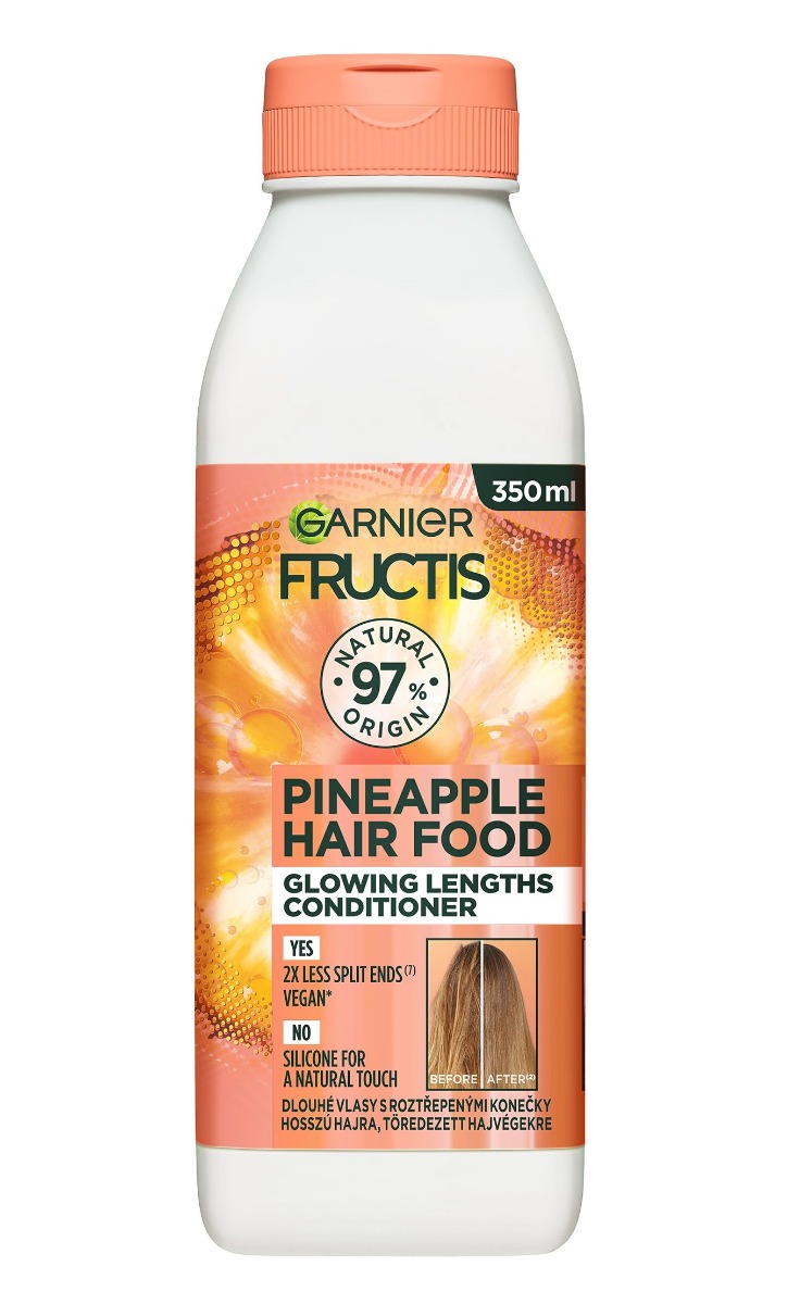 Garnier Fructis Hair Food Pineapple kondicionér pro dlouhé vlasy 350 ml Garnier