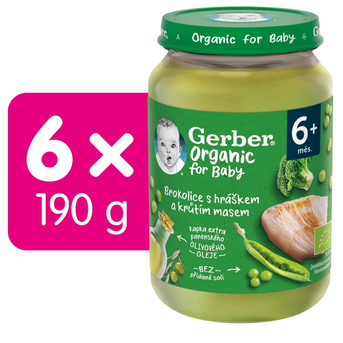 Gerber Organic Brokolice