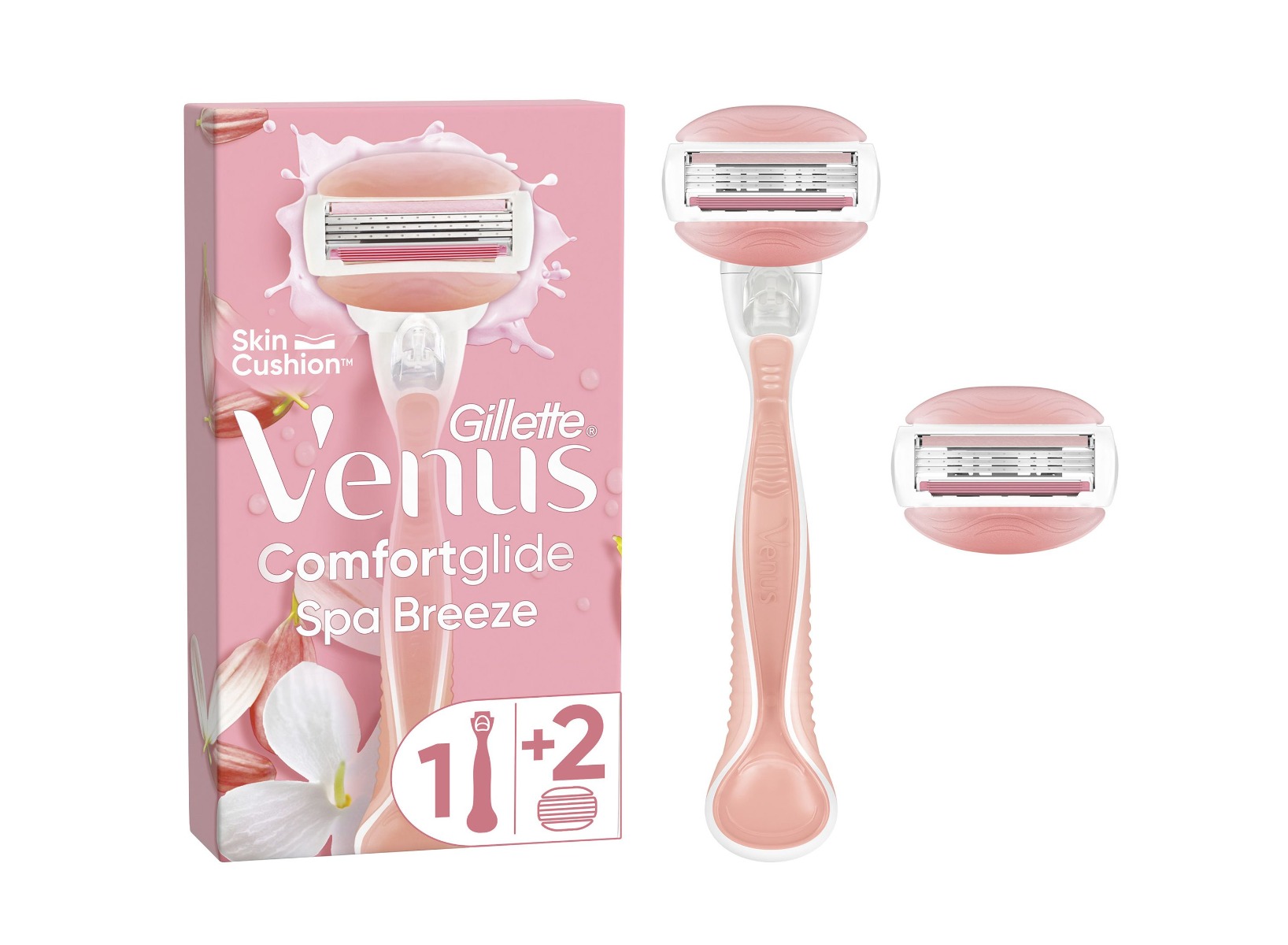 Gillette Venus Spa Breeze dámský holicí strojek + 2 hlavice Gillette
