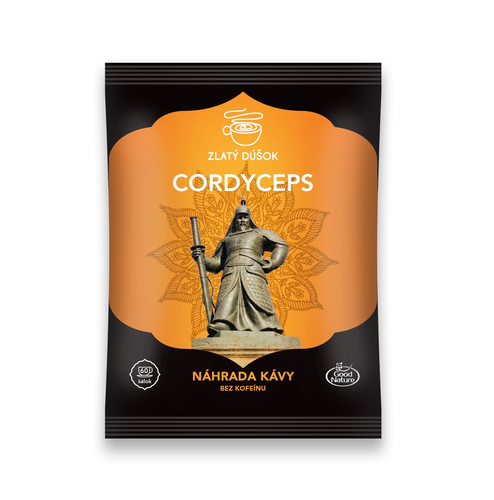 Good Nature Zlatý doušek Cordyceps instantní kávovinový nápoj 100 g Good Nature