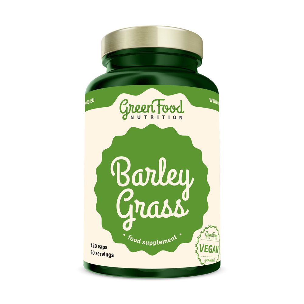 GreenFood Nutrition Mladý ječmen 120 kapslí GreenFood Nutrition