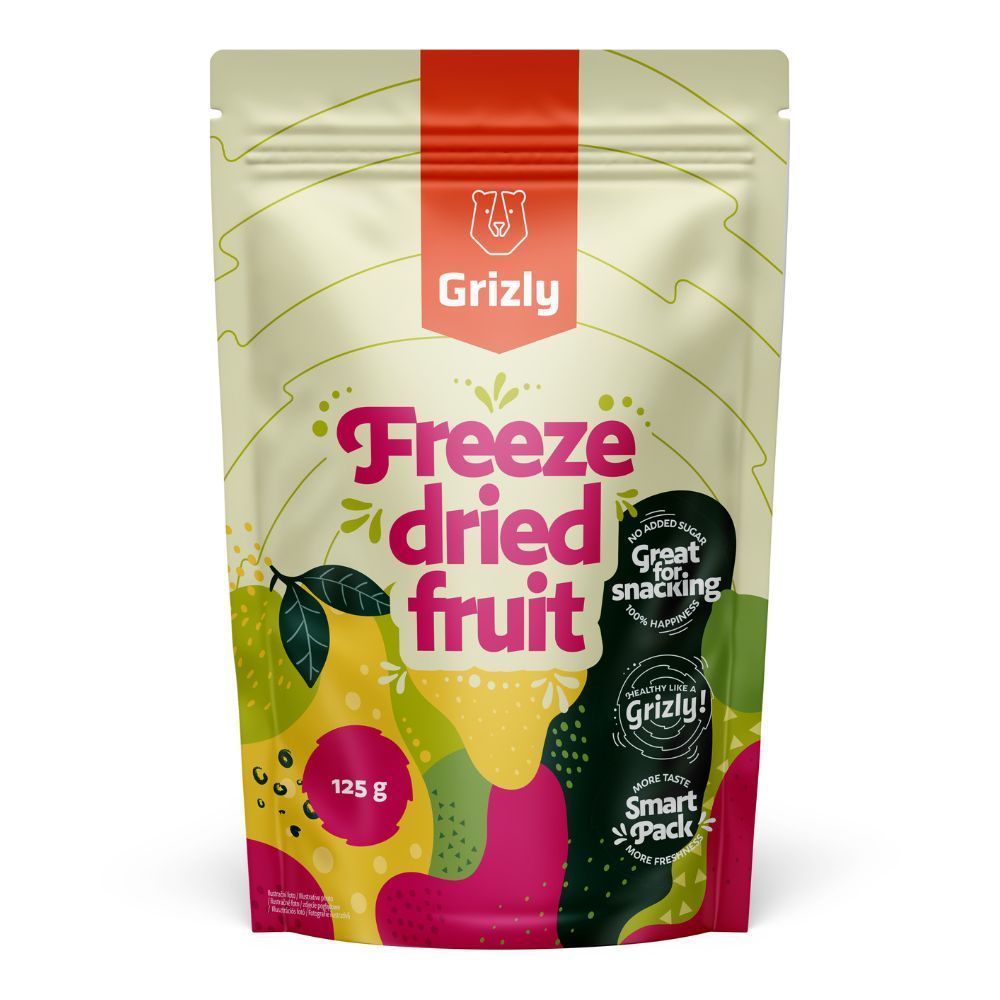 Grizly Mango lyofilizované XXL 125 g Grizly