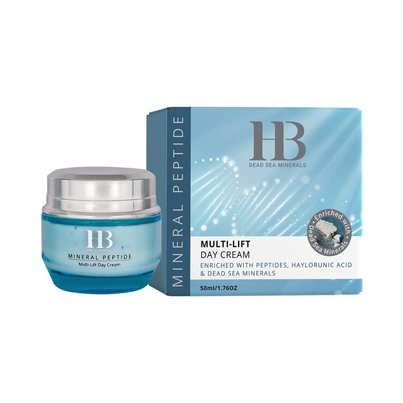 H&B Dead Sea Minerals Multilift denní krém Mineral peptide 50 ml H&B Dead Sea Minerals