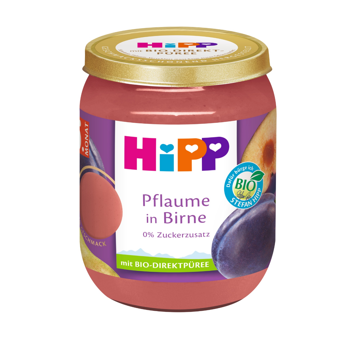 Hipp Superovoce BIO Hrušky se švestkami 160 g Hipp