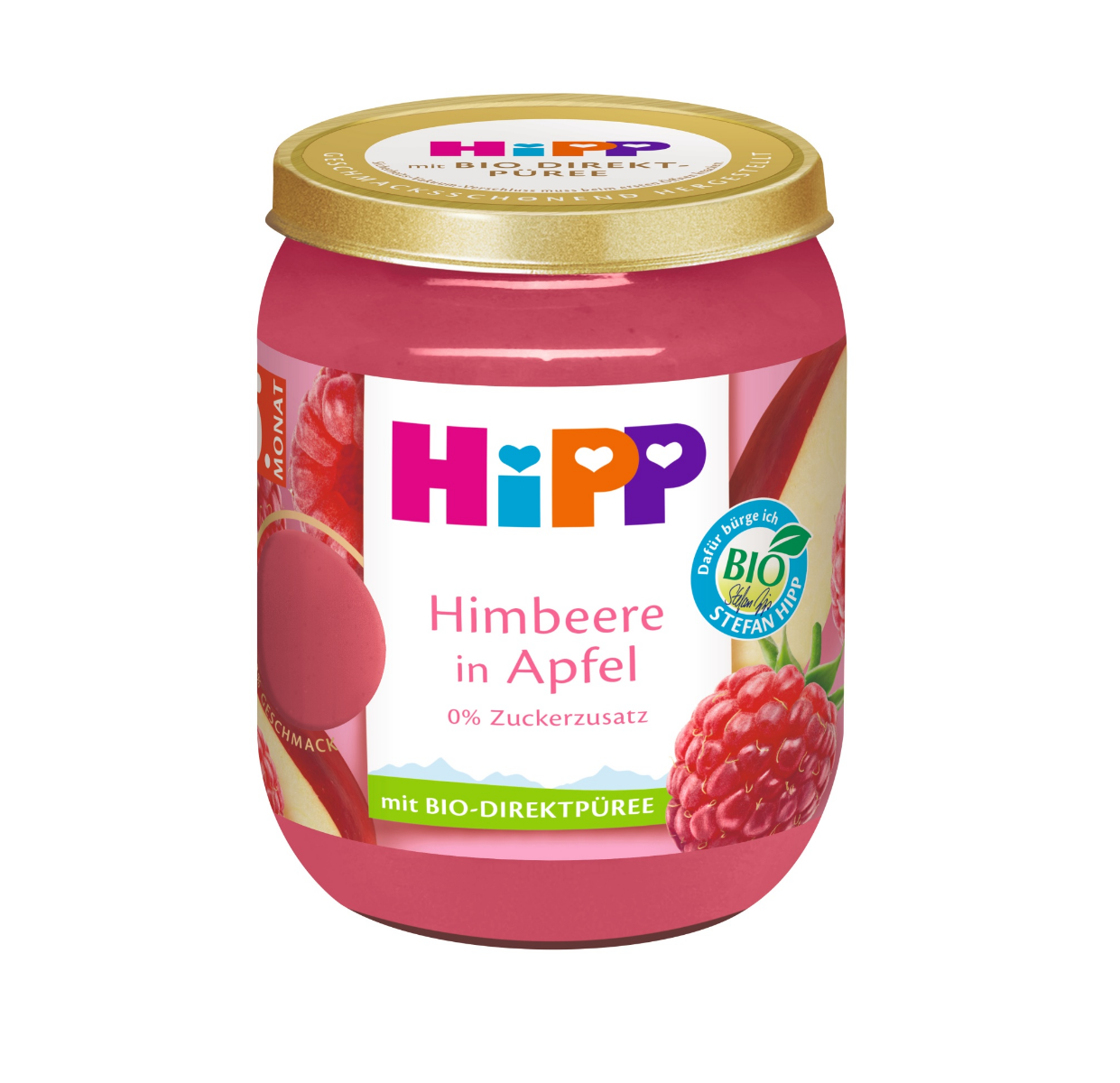Hipp Superovoce BIO Jablka s malinami 160 g Hipp