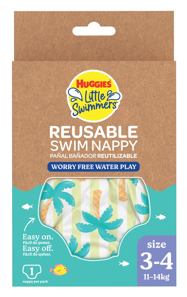 Huggies Little swimmers Nappy 3–4 pratelné koupací plavky 11–13 kg Huggies