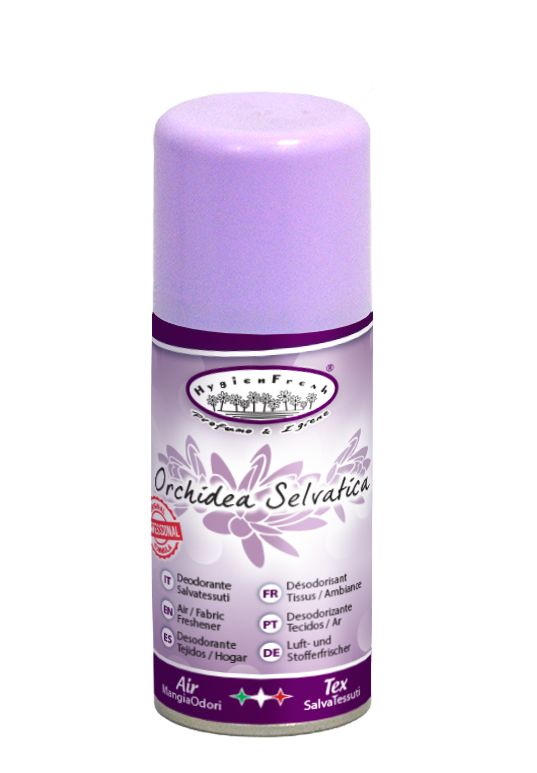 HygienFresh Osvěžovač vzduchu a textilií Orchidea Selvatica 150 ml HygienFresh