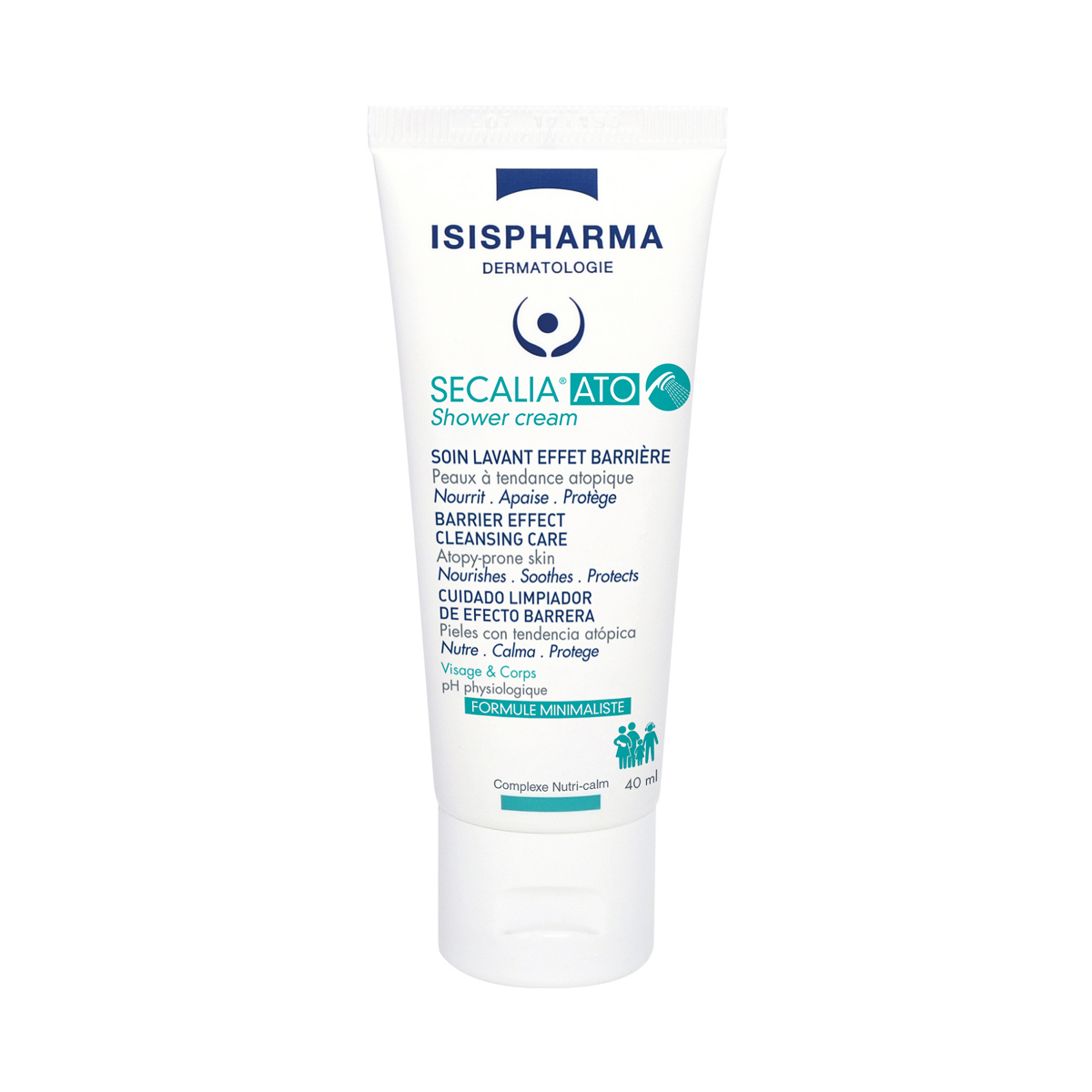 ISISPHARMA SECALIA Ato Shower cream sprchový krém 40 ml ISISPHARMA