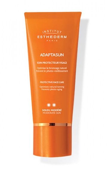 Institut Esthederm Bronz Repair Moderate Sun opalovací krém obličej a dekolt 50 ml Institut Esthederm
