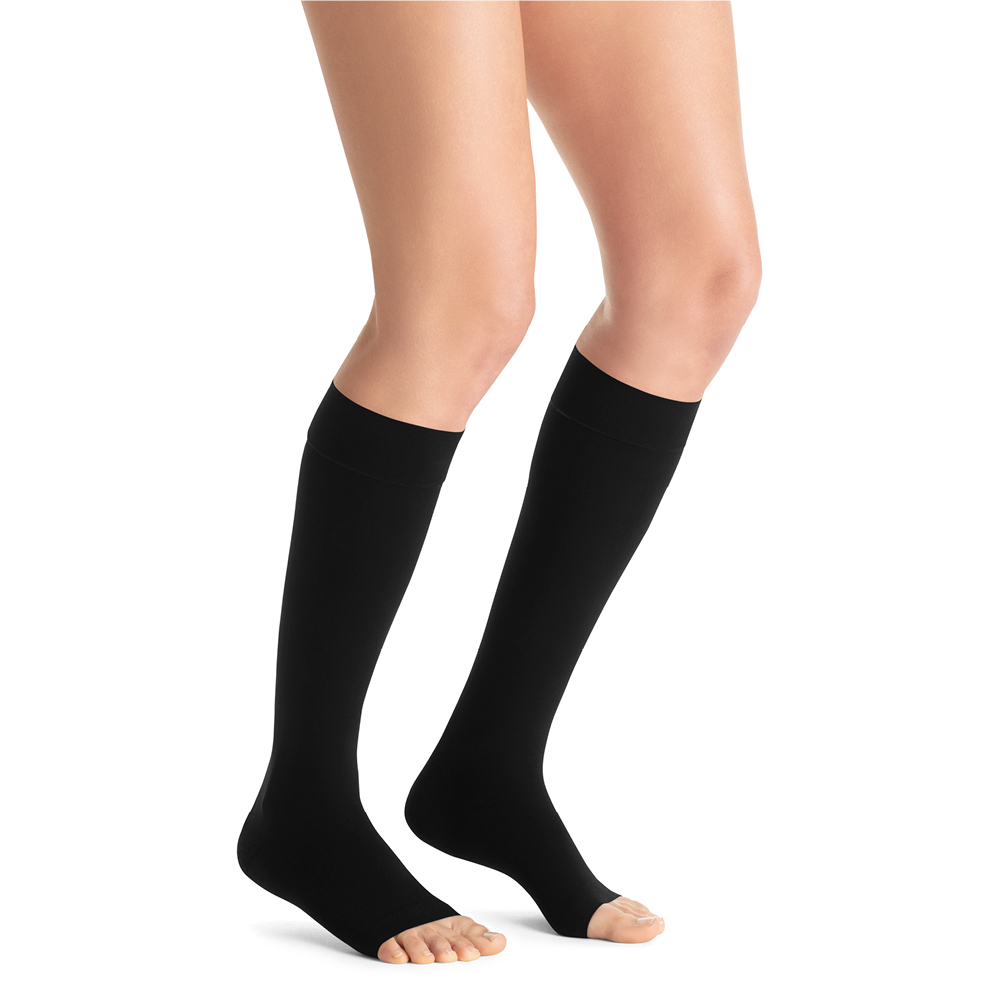 JOBST Opaque KT 1 Lýtkové punčochy bez špice vel. IV 1 pár černé JOBST