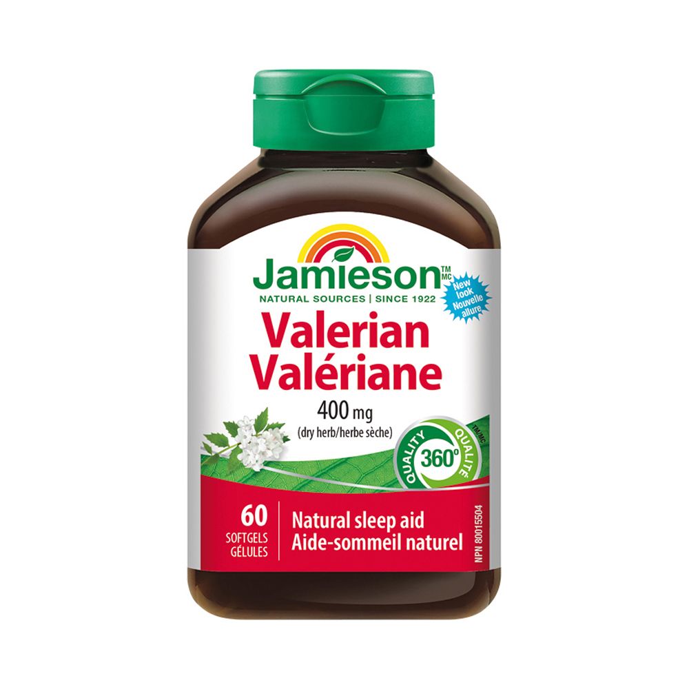 Jamieson Valeriana Kozlík lékařský 400 mg 60 kapslí Jamieson