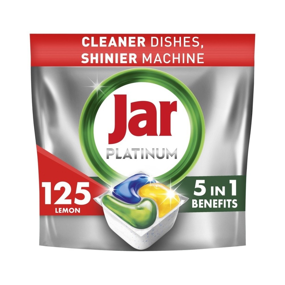 Jar Platinum Lemon kapsle do myčky 125 ks Jar