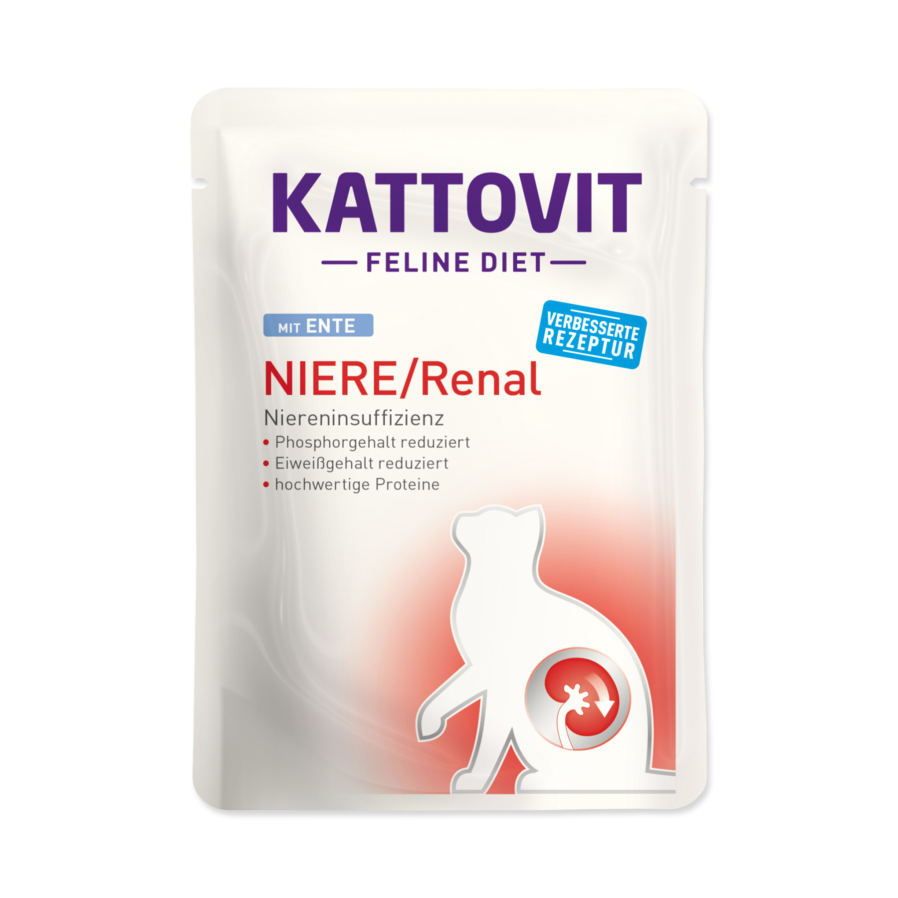 Kattovit Kidney/Renal kachna kapsička 85 g Kattovit