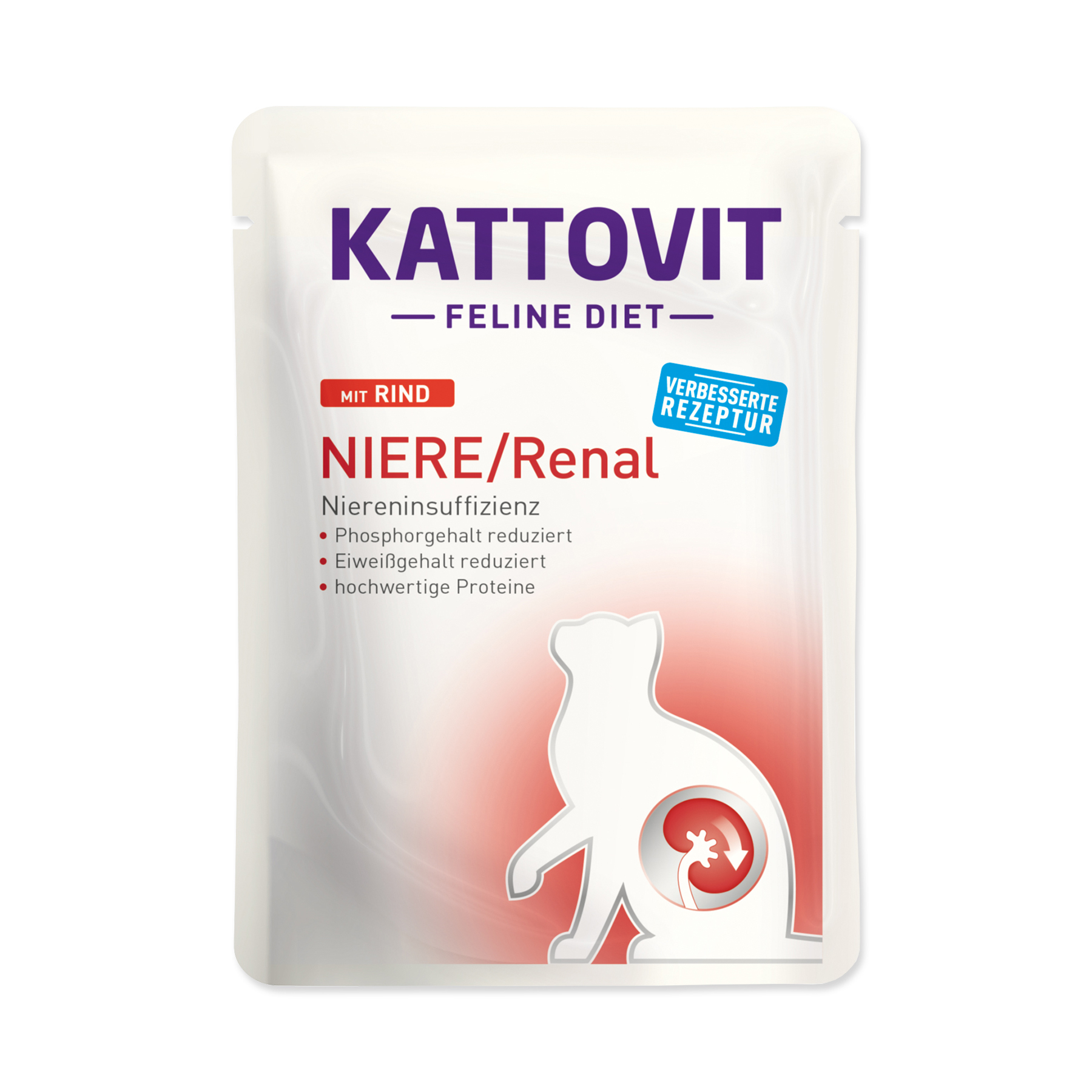 Kattovit Renal hovězí kapsička 85 g Kattovit