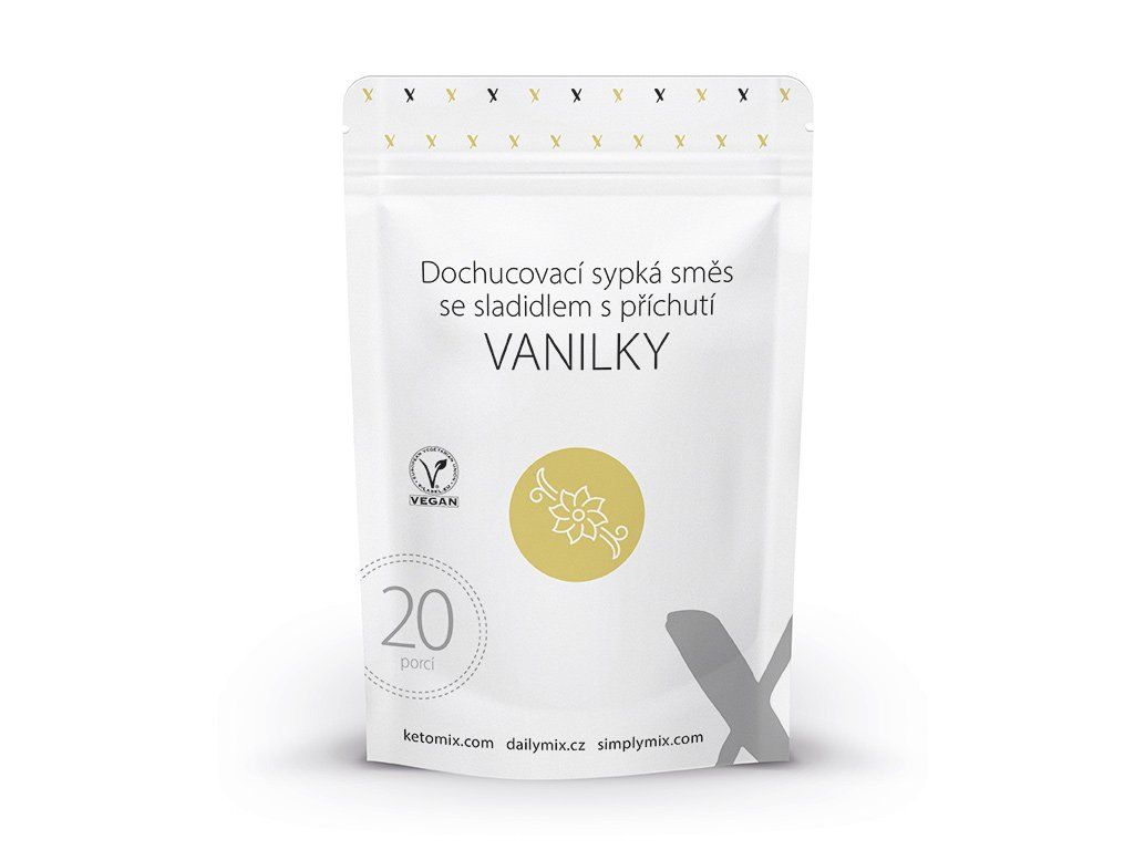 KetoMix Dochucovací směs příchuť vanilka 60 g KetoMix