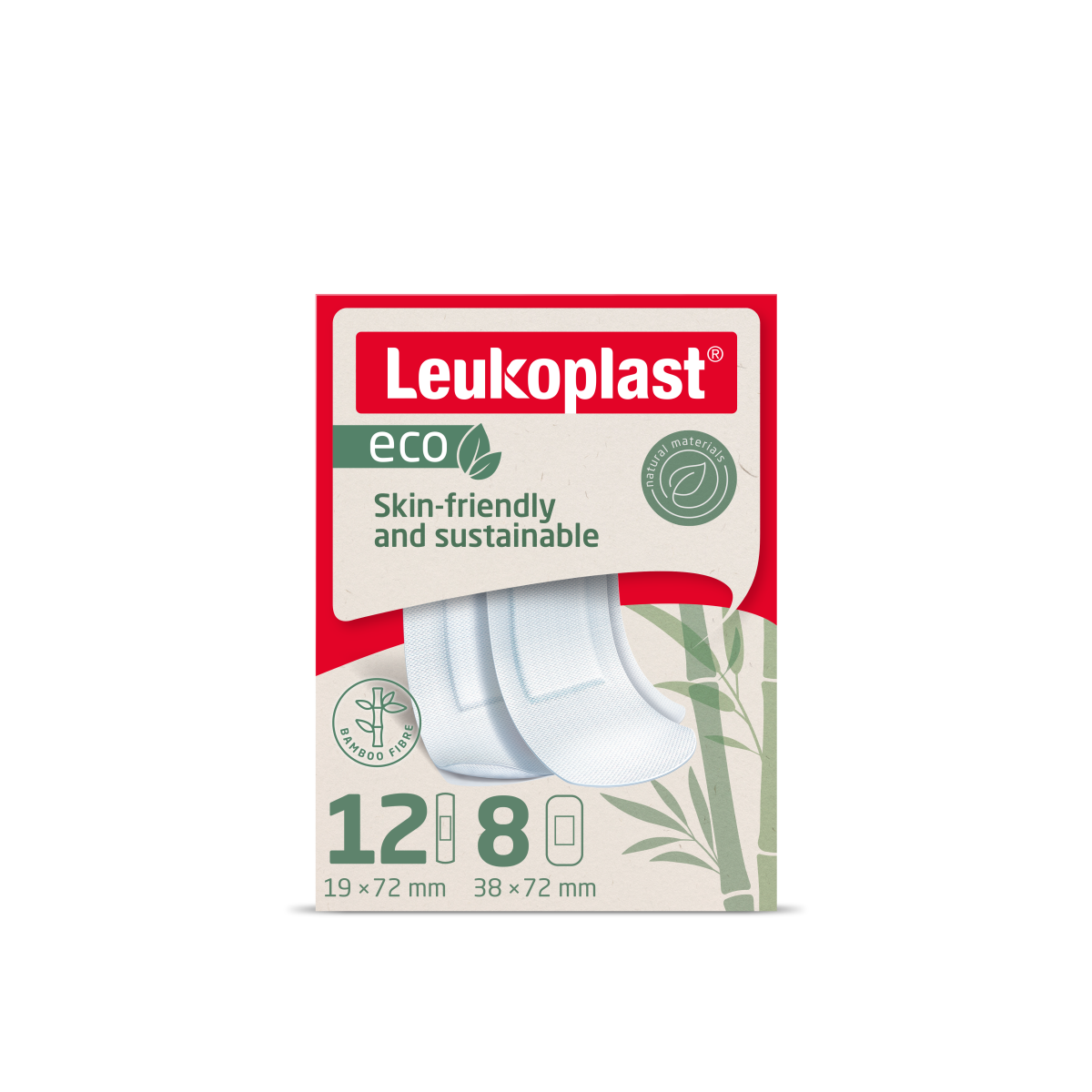 Leukoplast Eco Náplasti 2 velikosti 20 ks Leukoplast