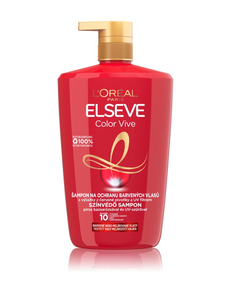 Loréal Paris Elseve Color Vive šampon na barvené vlasy 1 l Loréal Paris