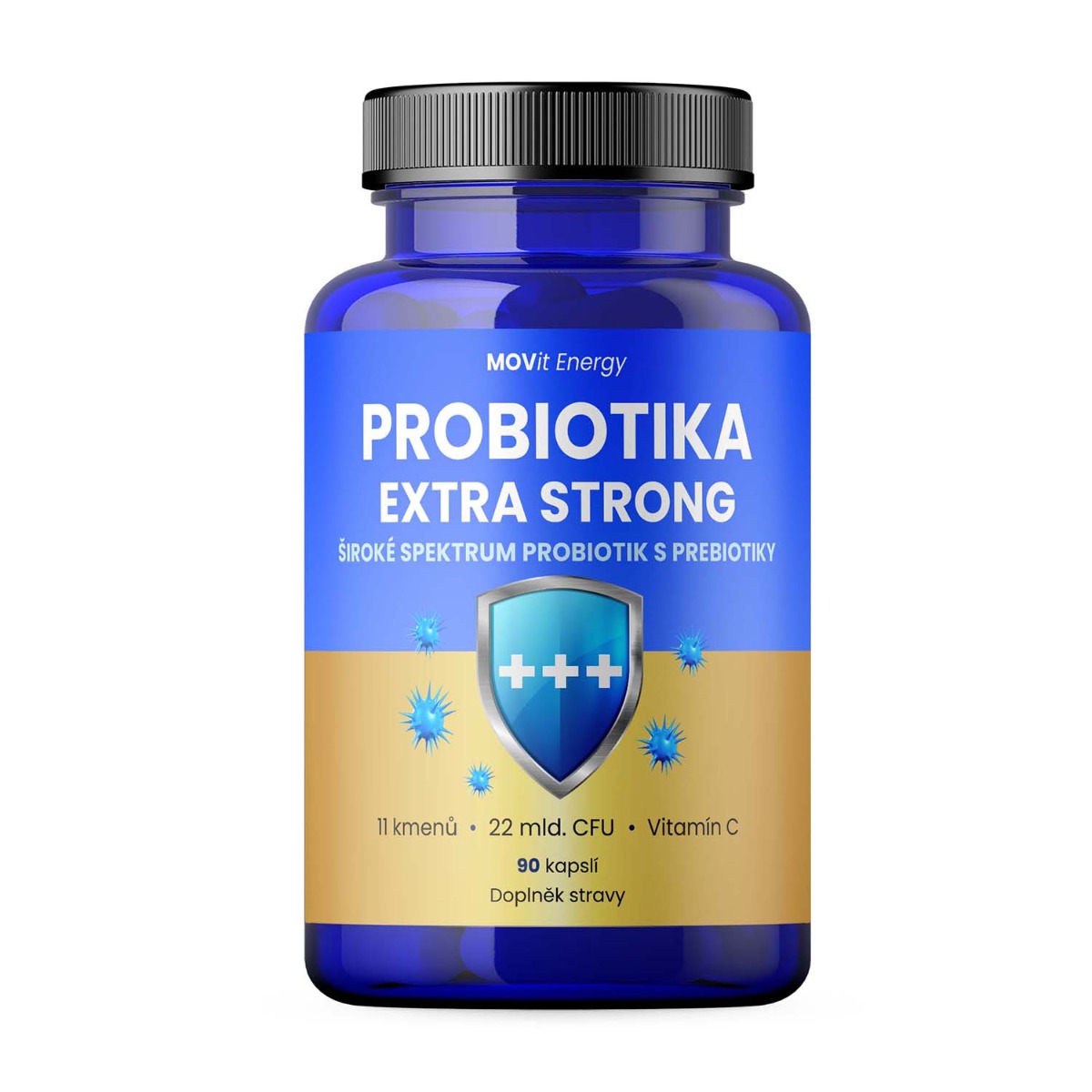 MOVit Energy Probiotika EXTRA STRONG 90 kapslí MOVit Energy