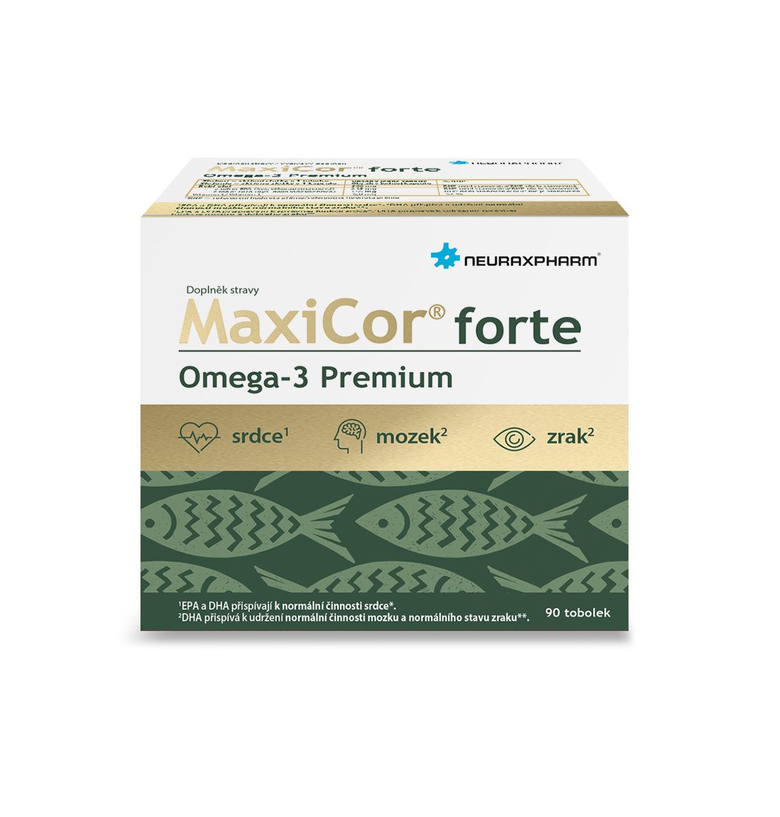 MaxiCor Forte Omega-3 Premium 90 tablet MaxiCor