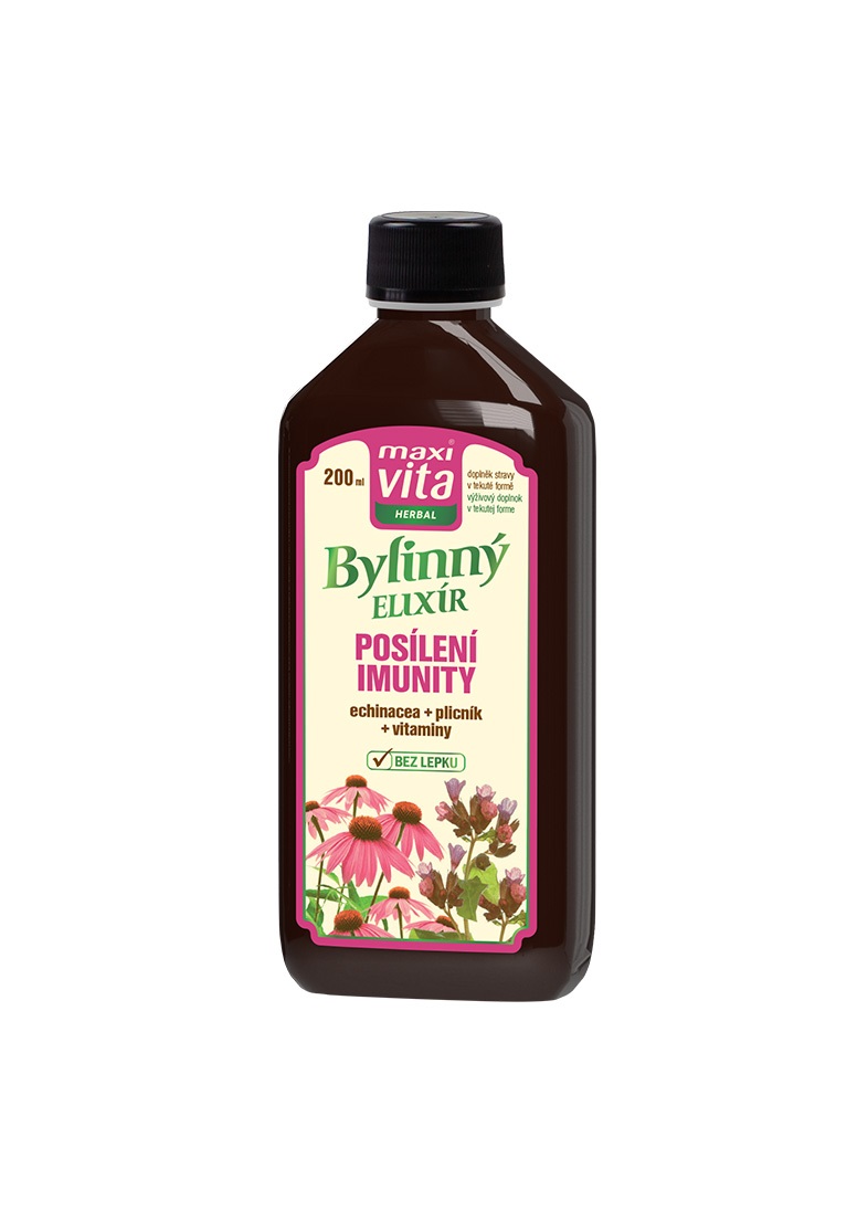 Maxivita Herbal Bylinný elixír Posílení imunity 200 ml Maxivita