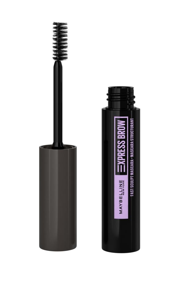 Maybelline Express Brow odstín 06 Deep Brown gelová řasenka na obočí Maybelline