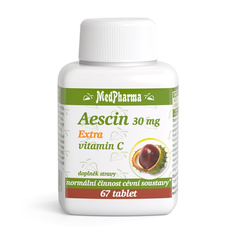 MedPharma Aescin 30 mg Extra vitamin C 67 tablet MedPharma