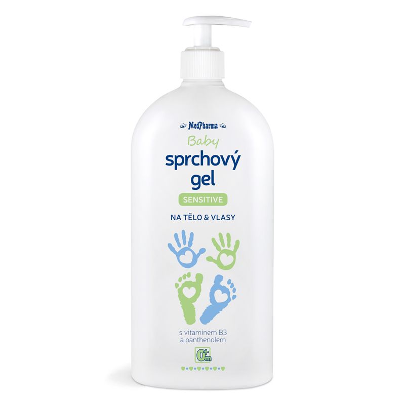 MedPharma Baby Sprchový gel Sensitive 500 ml MedPharma