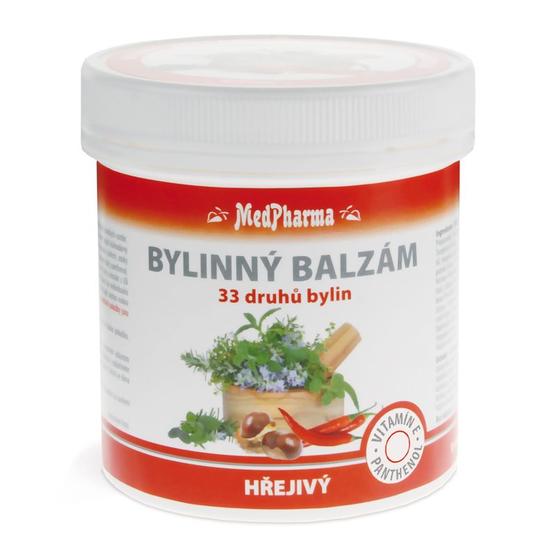 MedPharma Bylinný balzám hřejivý 250 ml MedPharma