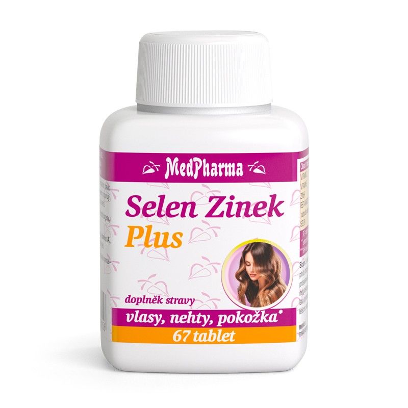 MedPharma Selen Zinek Plus 67 tablet MedPharma