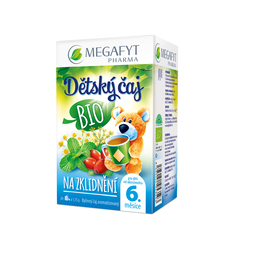 Megafyt Dětský čaj na zklidnění BIO 20x1