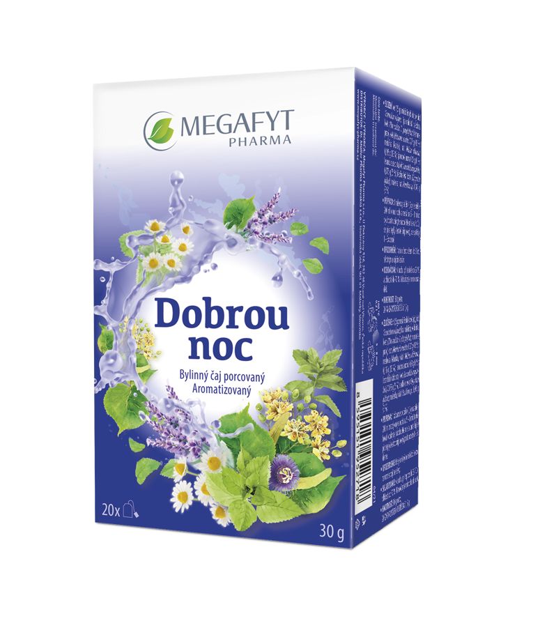 Megafyt Dobrou noc porcovaný čaj 20x1