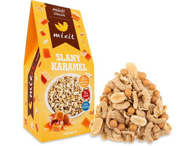 Mixit Müsli classic Slaný Karamel 360 g Mixit