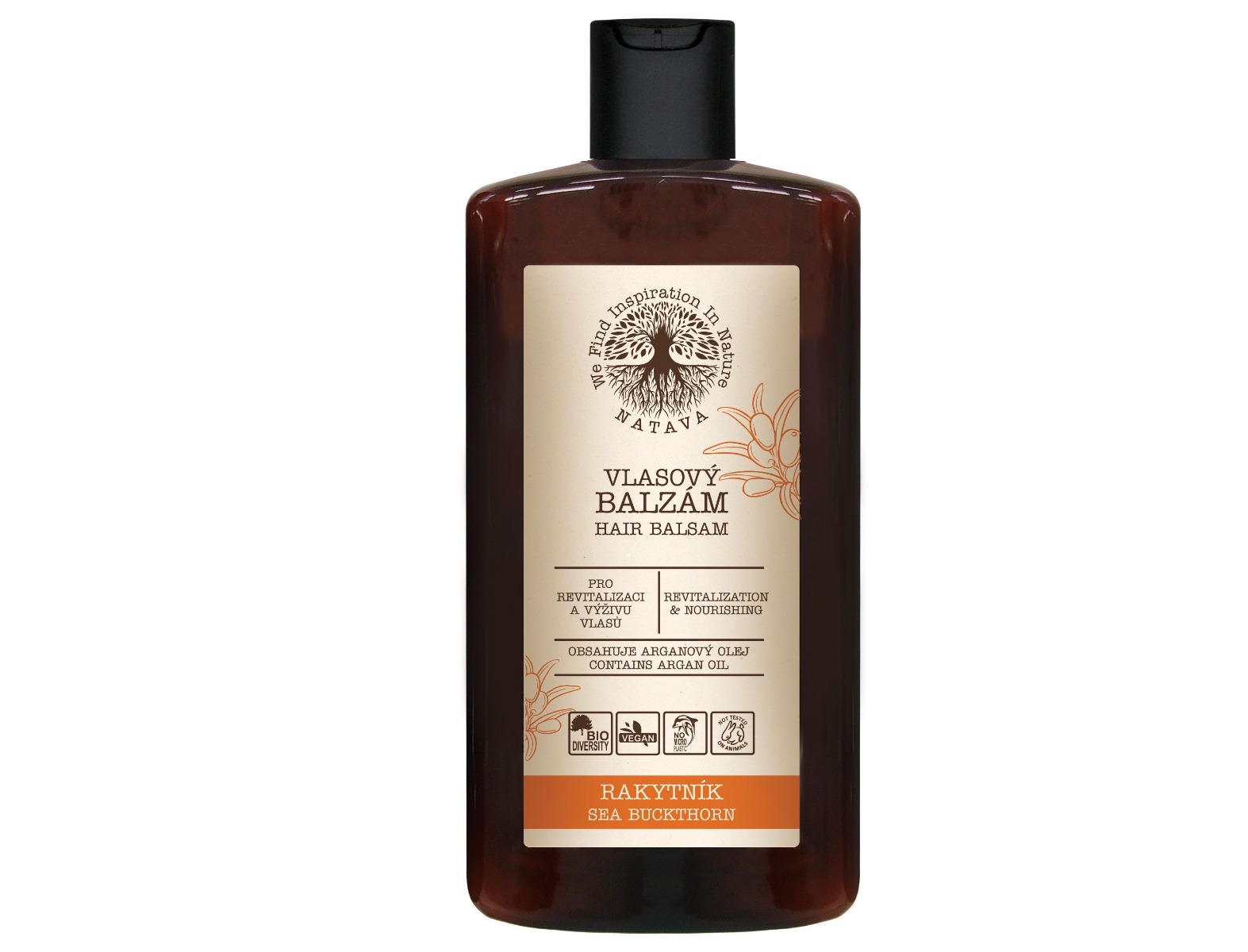 Natava Balzám na vlasy Rakytník 250 ml Natava
