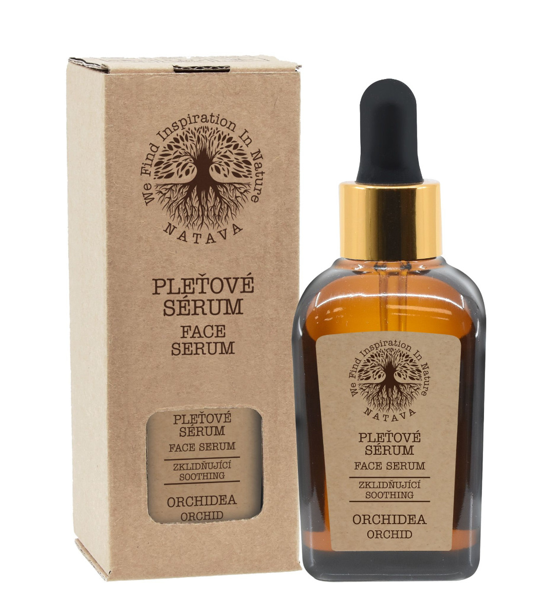 Natava Pleťové vodné sérum Orchidea 30 ml Natava