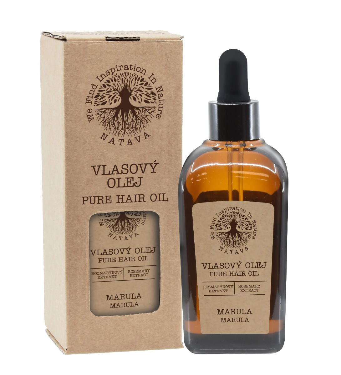 Natava Vlasový olej Marula 100 ml Natava