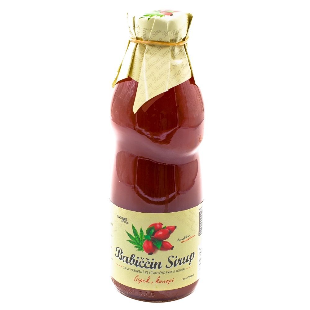 Nature Notea Babiččin sirup ovocný Šípek 500 ml Nature Notea
